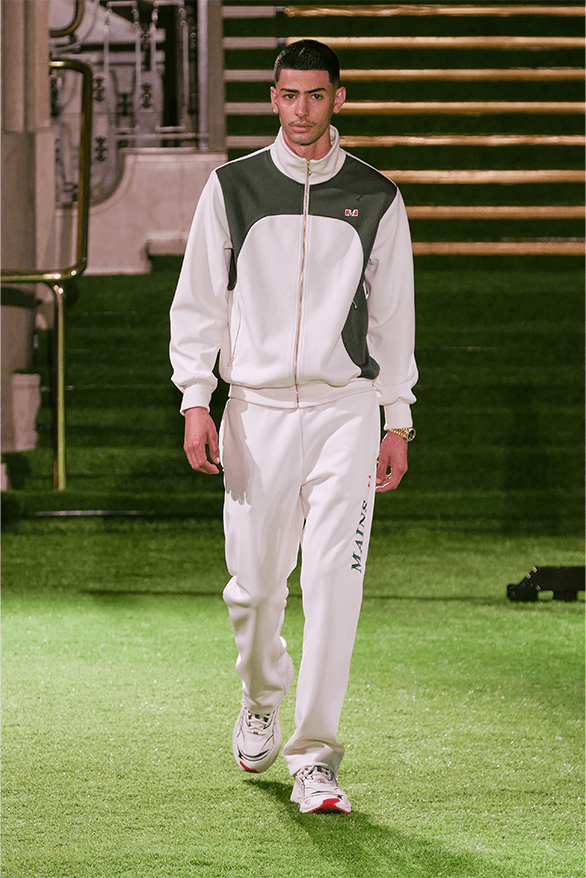 MAINS London Spring Summer 2024 London Fashion Week menswear womenswear runway Skepta