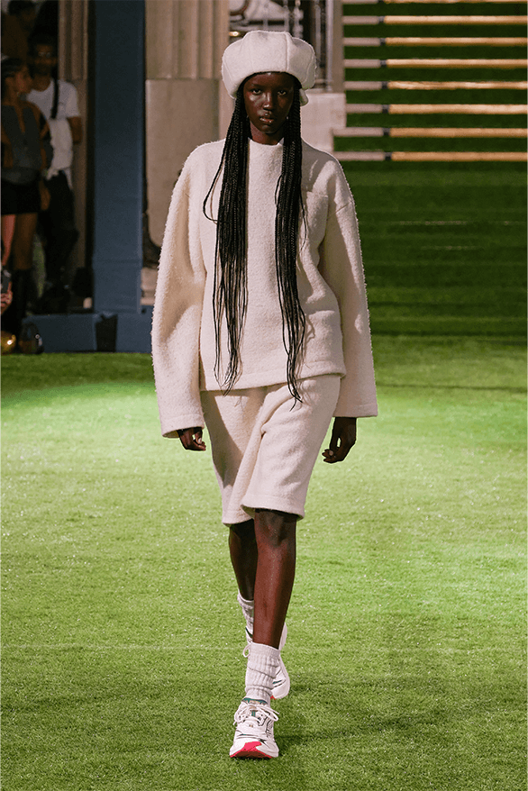 MAINS London Spring Summer 2024 London Fashion Week menswear womenswear runway Skepta