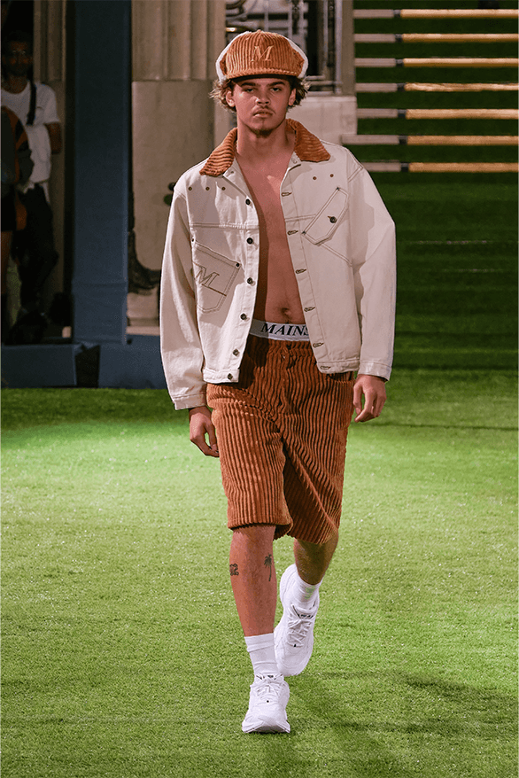 MAINS London Spring Summer 2024 London Fashion Week menswear womenswear runway Skepta