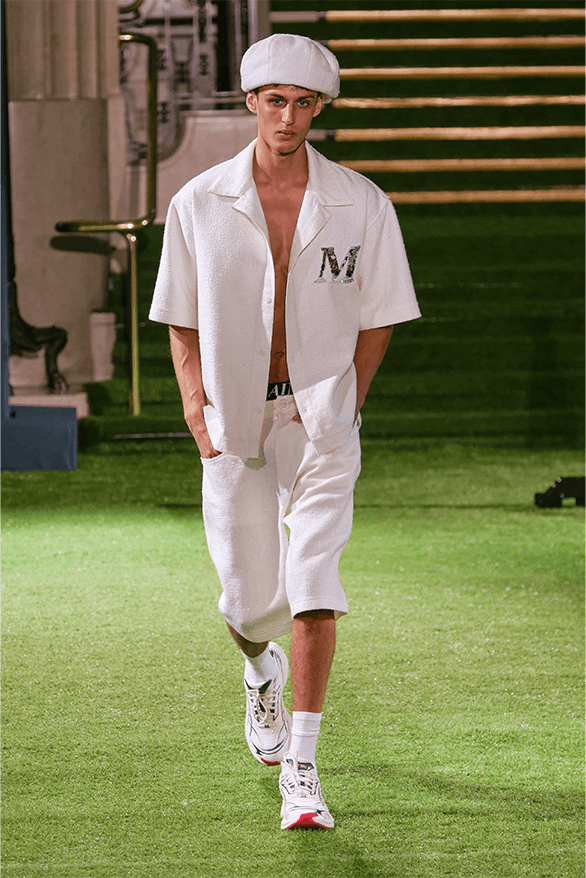 MAINS London Spring Summer 2024 London Fashion Week menswear womenswear runway Skepta