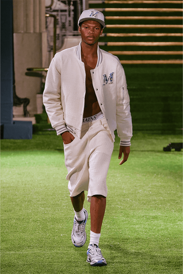 MAINS London Spring Summer 2024 London Fashion Week menswear womenswear runway Skepta