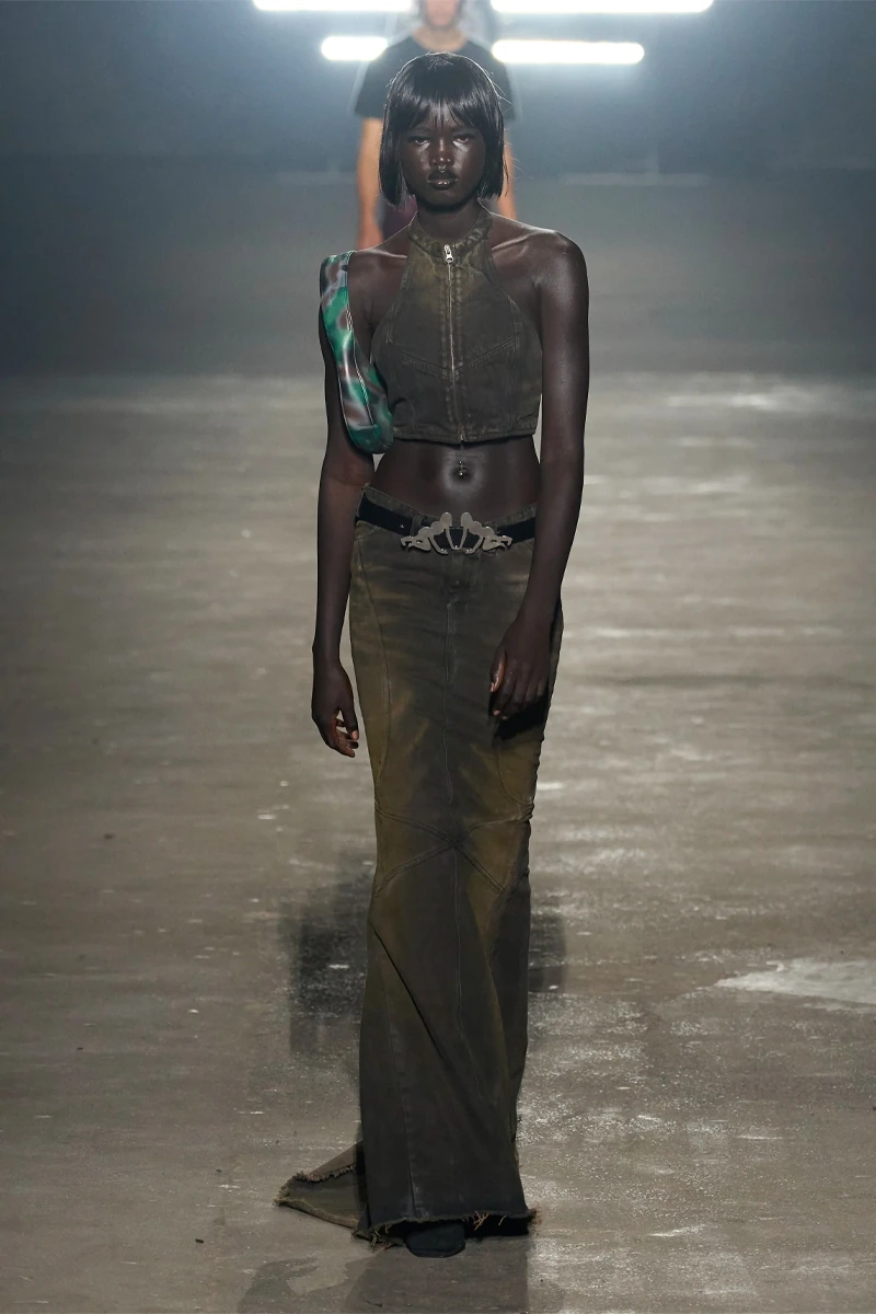 Mowalola SS24 Will Make You Do a Double Take london fashion week kanye west new song bianca censori yeezy gap ye