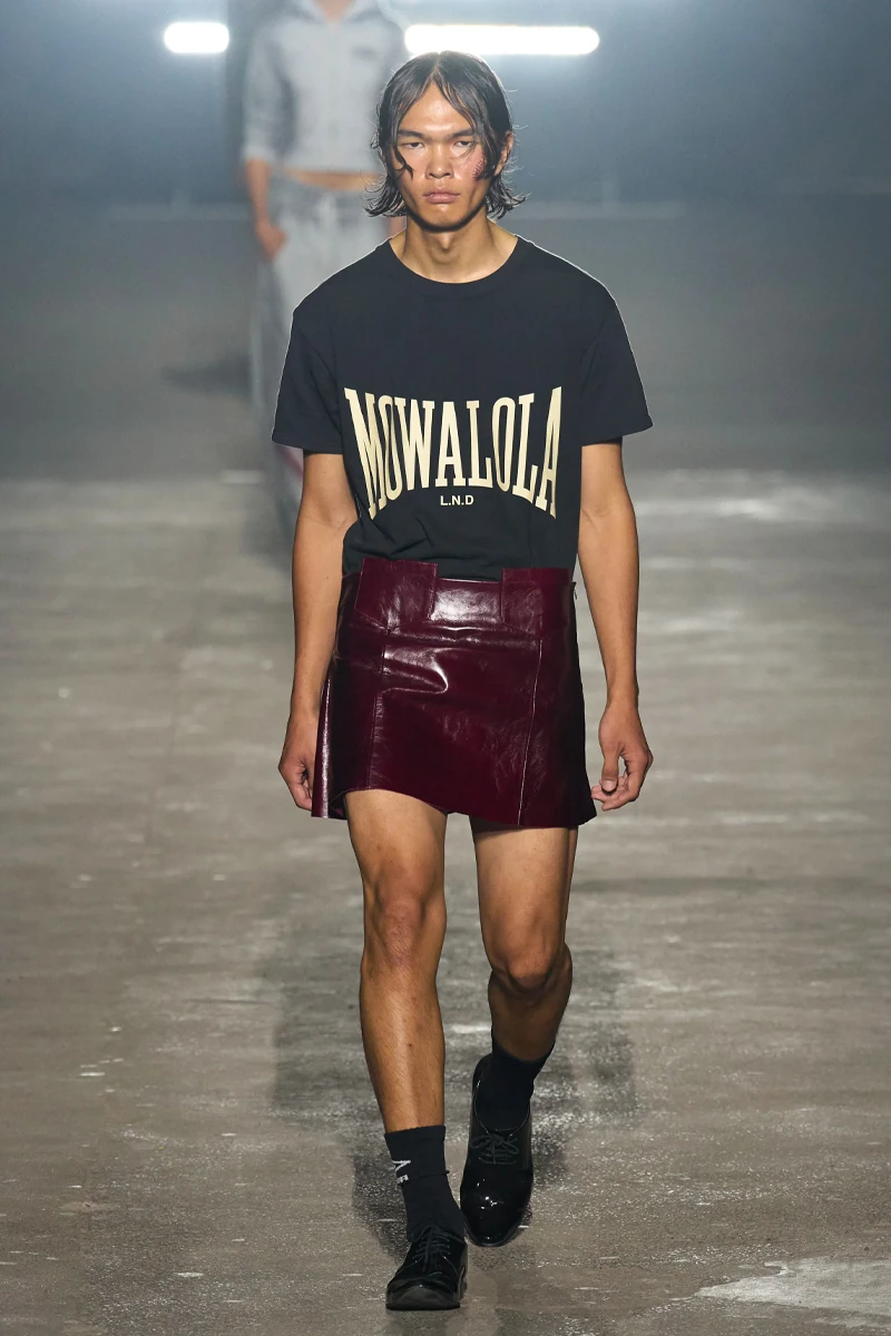 Mowalola SS24 Will Make You Do a Double Take london fashion week kanye west new song bianca censori yeezy gap ye