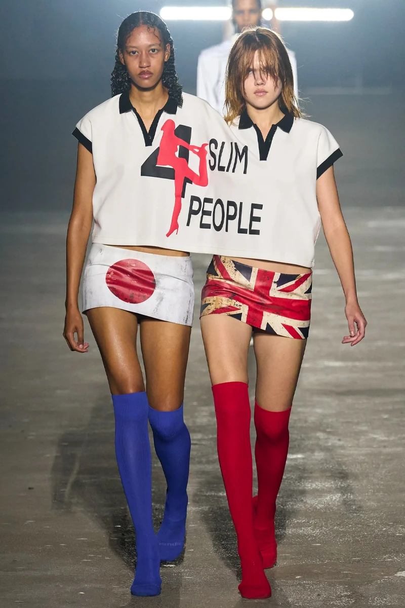 Mowalola SS24 Will Make You Do a Double Take london fashion week kanye west new song bianca censori yeezy gap ye