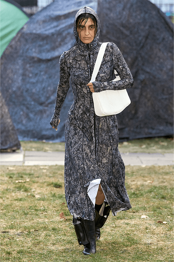 Natasha Zinko Spring Summer 2024 London Fashion Week menswear womenswear runway Jake Burt