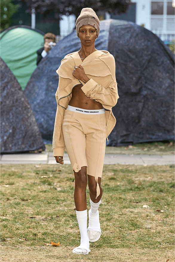 Natasha Zinko Spring Summer 2024 London Fashion Week menswear womenswear runway Jake Burt