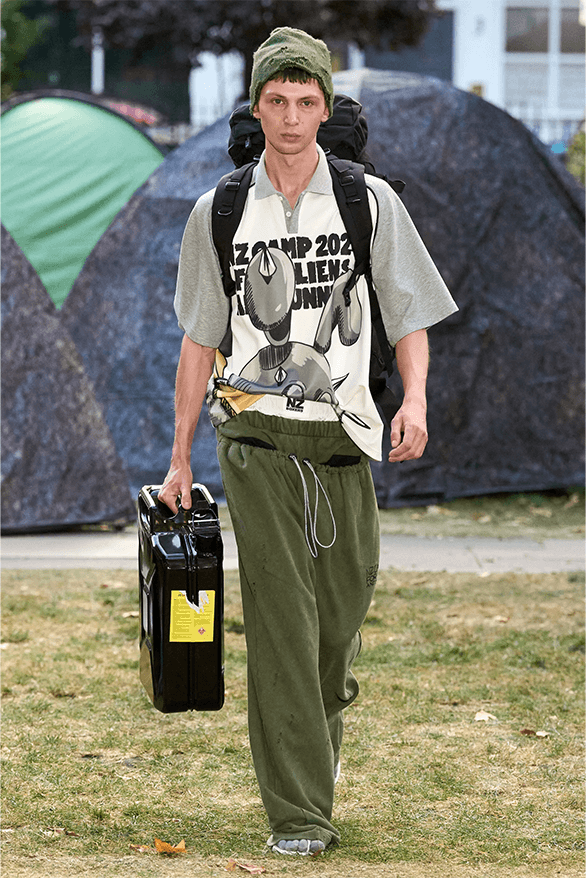 Natasha Zinko Spring Summer 2024 London Fashion Week menswear womenswear runway Jake Burt