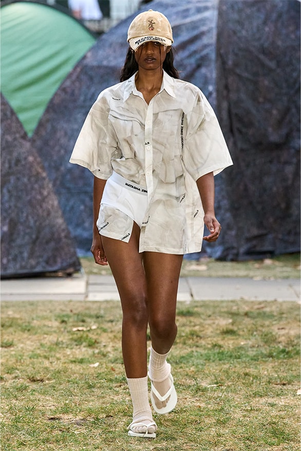 Natasha Zinko Spring Summer 2024 London Fashion Week menswear womenswear runway Jake Burt