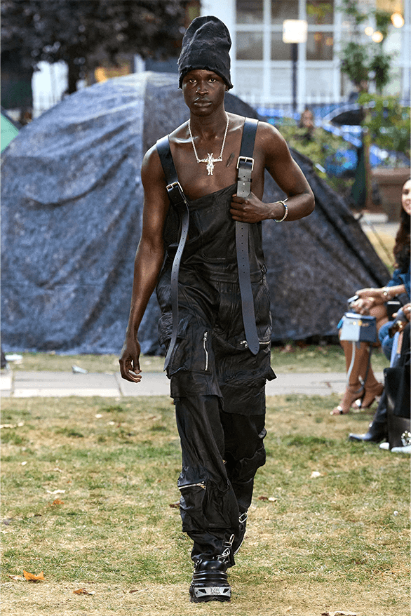 Natasha Zinko Spring Summer 2024 London Fashion Week menswear womenswear runway Jake Burt