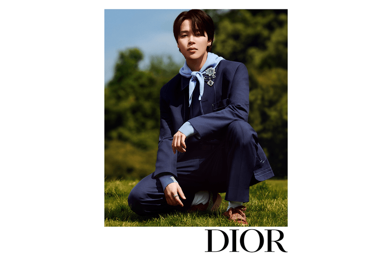 Dior Spring 2024 Campaign BTS Jimin Korea Kpop menswear