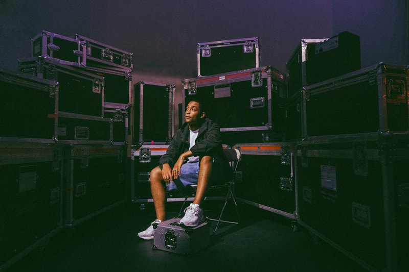 loyle carner new balance 1906 jd-exclusive world tour summer shows sneakers boston redveil A girl Tim Weah