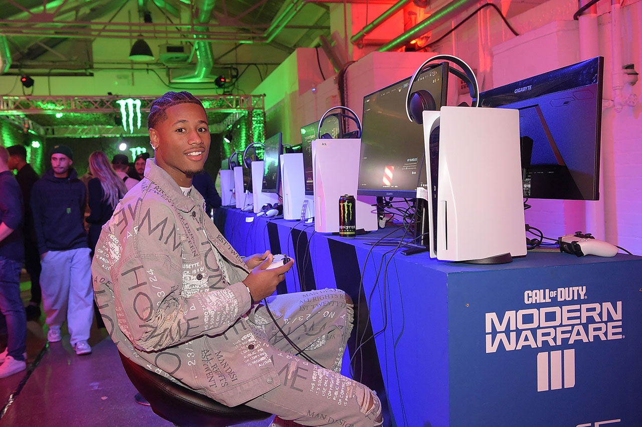 Chase & Status Call of Duty Modern Warfare III Gaming Tech Event Music Terminal Airport London UK Songs Playstation Xbox