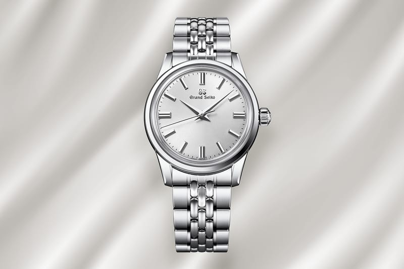 Grand Seiko Attires an Elegance Timepiece With the Iconic Beads-Of-Rice Bracelet