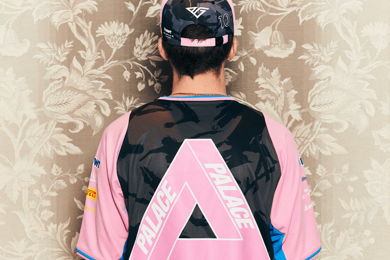 Palace Skateboards KAPPA Alpine formula 1 team collection collaboration menswear racing London