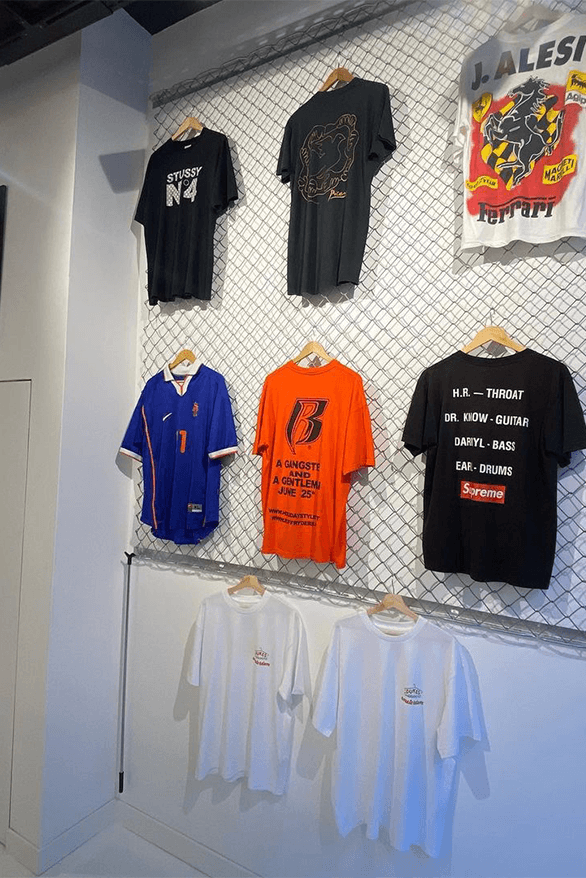 Dukes Cupboard Amsterdam Vintage Store London uk designer sportswear Milo Harley Ned Membery