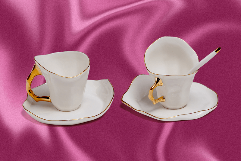 SELETTI JORDANLUCA Rave Tea Set Release Information details date collaboration British uk homeware