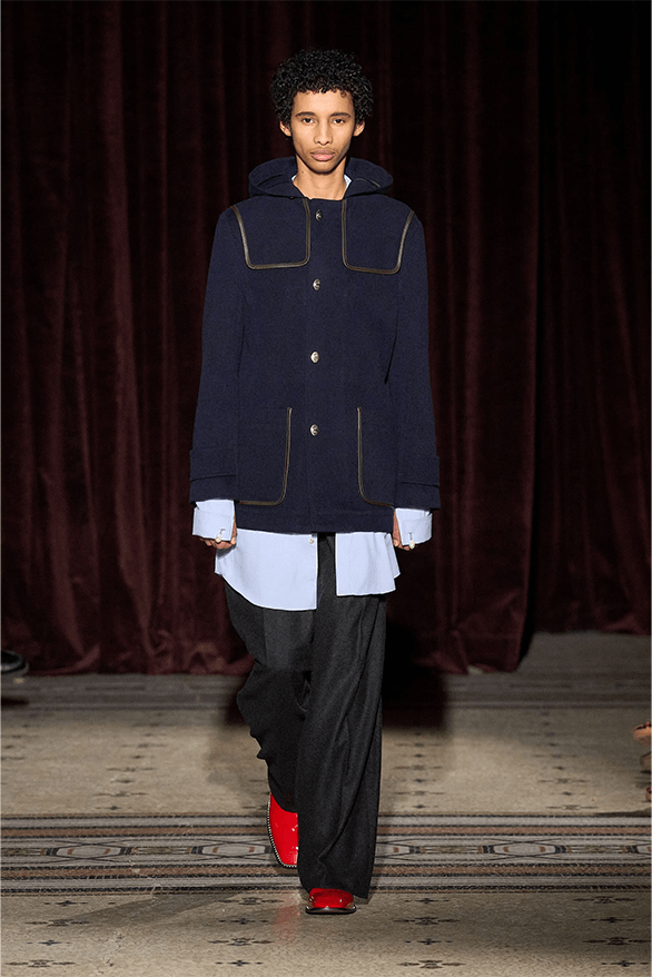 Wales Bonner Fall Winter 2024 Paris Fashion Week menswear Adidas runway show