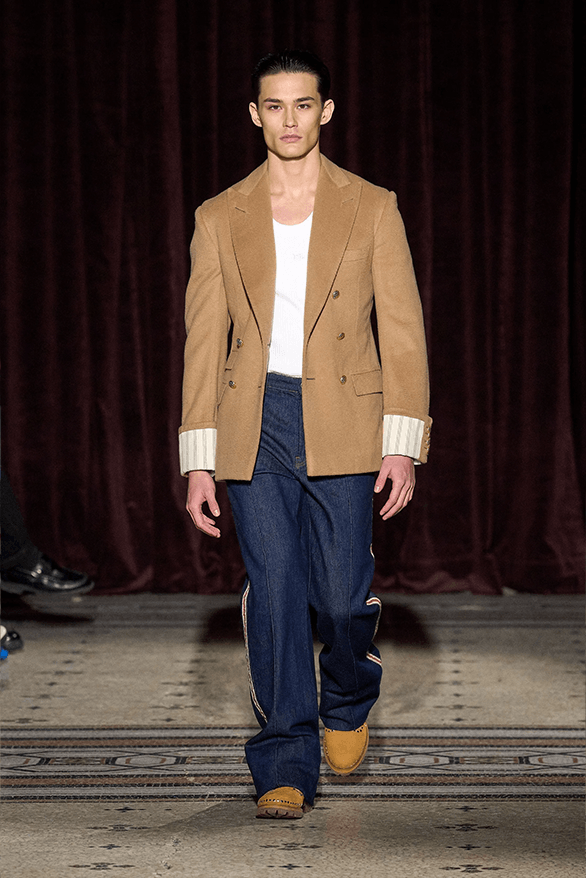 Wales Bonner Fall Winter 2024 Paris Fashion Week menswear Adidas runway show