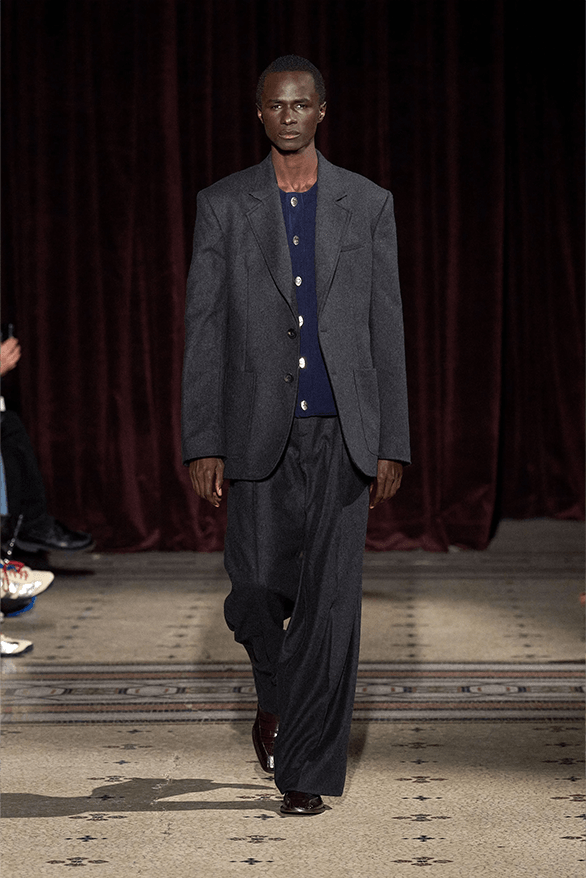 Wales Bonner Fall Winter 2024 Paris Fashion Week menswear Adidas runway show