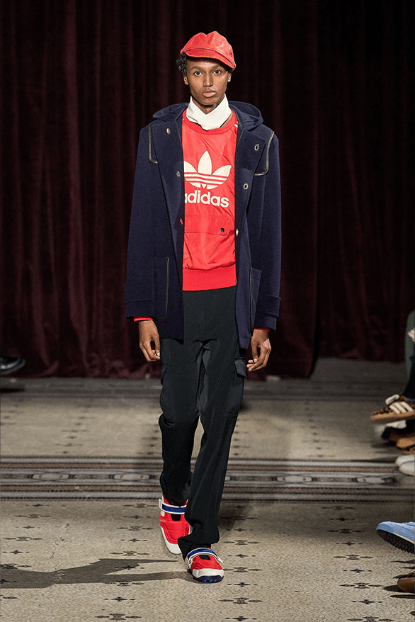 Wales Bonner Fall Winter 2024 Paris Fashion Week menswear Adidas runway show