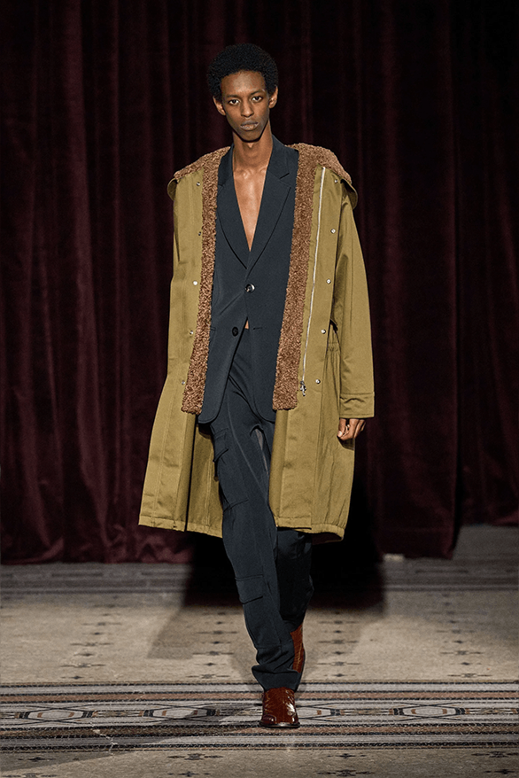 Wales Bonner Fall Winter 2024 Paris Fashion Week menswear Adidas runway show