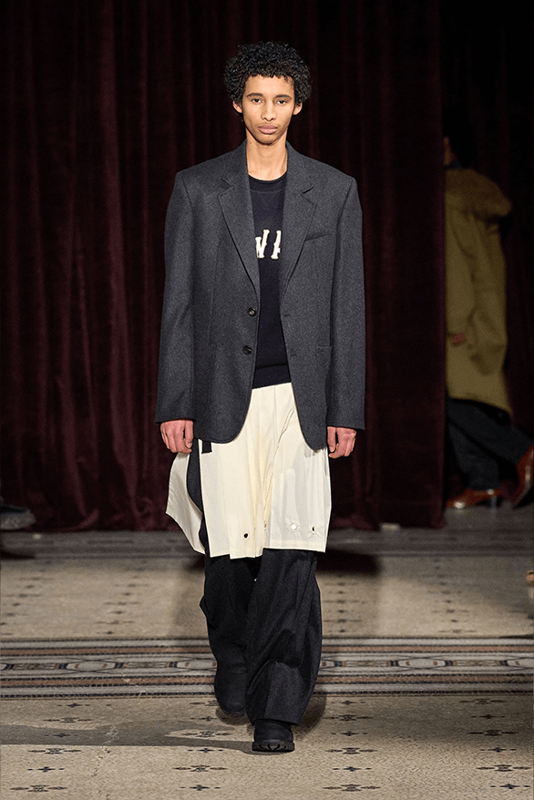 Wales Bonner Fall Winter 2024 Paris Fashion Week menswear Adidas runway show