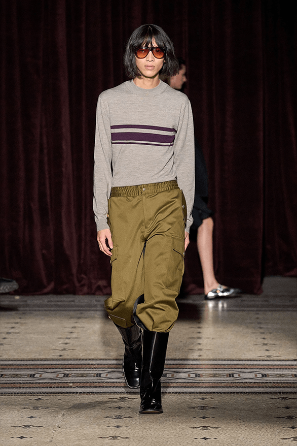 Wales Bonner Fall Winter 2024 Paris Fashion Week menswear Adidas runway show