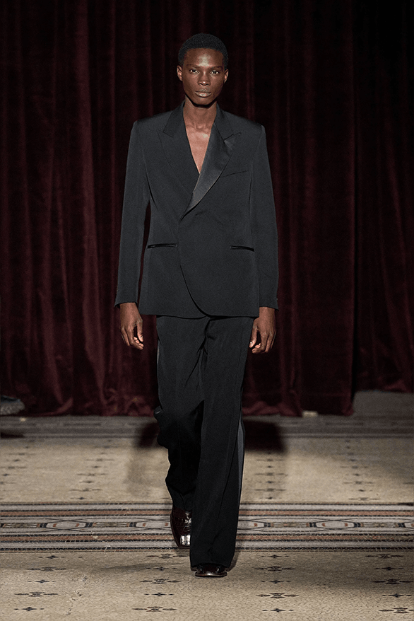 Wales Bonner Fall Winter 2024 Paris Fashion Week menswear Adidas runway show