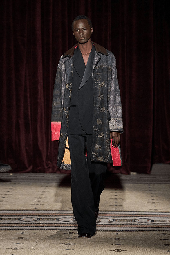 Wales Bonner Fall Winter 2024 Paris Fashion Week menswear Adidas runway show