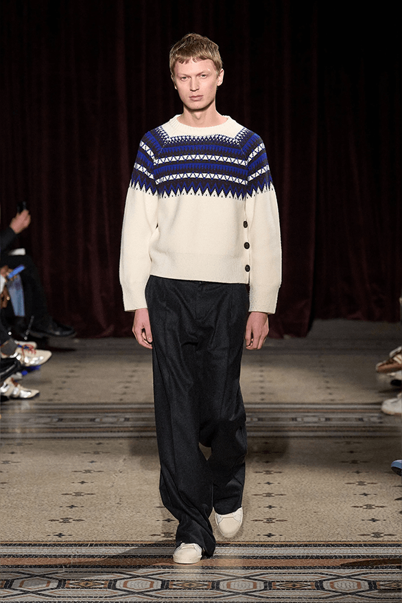 Wales Bonner Fall Winter 2024 Paris Fashion Week menswear Adidas runway show