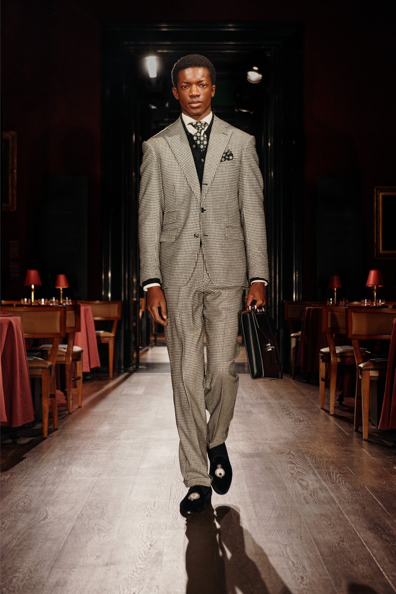 Dunhill Fall Winter 2024 London Fashion Week menswear runway show Simon Holloway