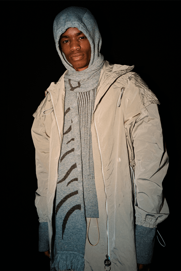 Charlie Constantinou London fashion week fall winter 2024 feature interview menswear womenswear 66north