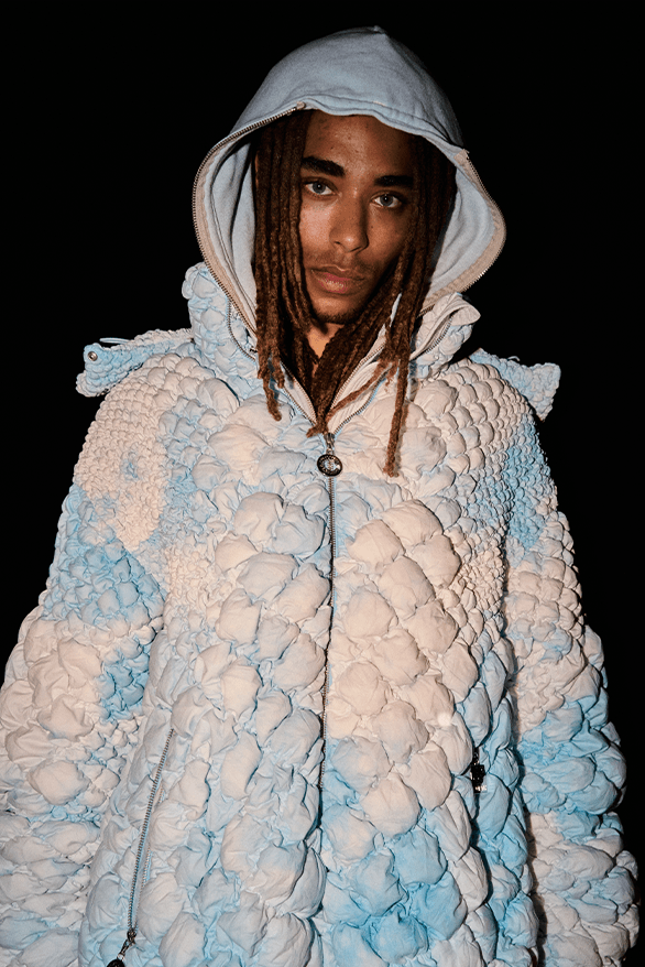 Charlie Constantinou London fashion week fall winter 2024 feature interview menswear womenswear 66north