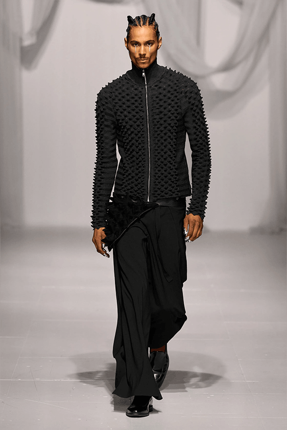 Chet Lo Fall Winter 2024 London Fashion Week menswear womenswear knitwear