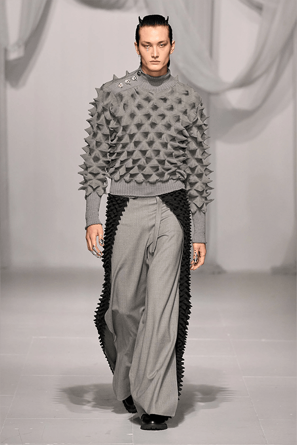 Chet Lo Fall Winter 2024 London Fashion Week menswear womenswear knitwear