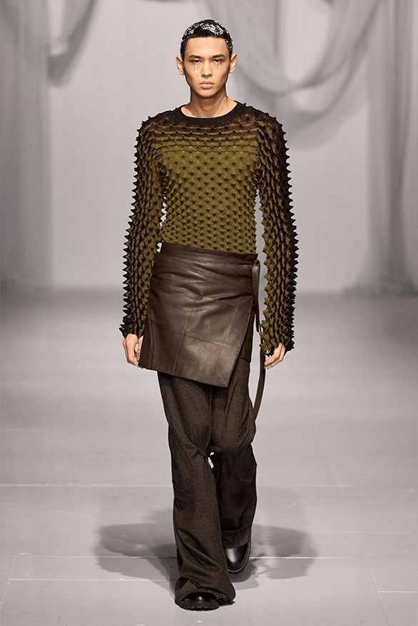 Chet Lo Fall Winter 2024 London Fashion Week menswear womenswear knitwear