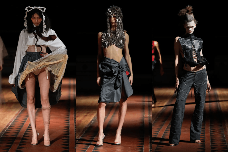 Dilara Fındıkoğlu "Destroys the Corporate Man" at London Fashion Week