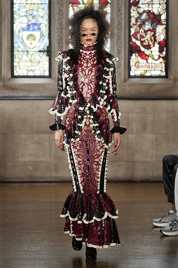 Edward Crutchley Fall Winter 2024 London Fashion Week menswear womenswear runway show