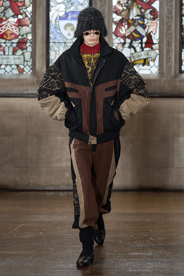 Edward Crutchley Fall Winter 2024 London Fashion Week menswear womenswear runway show