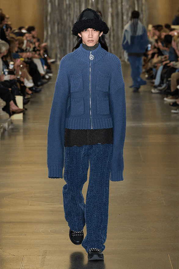 Holzweiler Fall Winter 2024 London Fashion Week menswear womenswear Oslo runway show