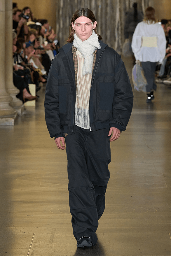 Holzweiler Fall Winter 2024 London Fashion Week menswear womenswear Oslo runway show