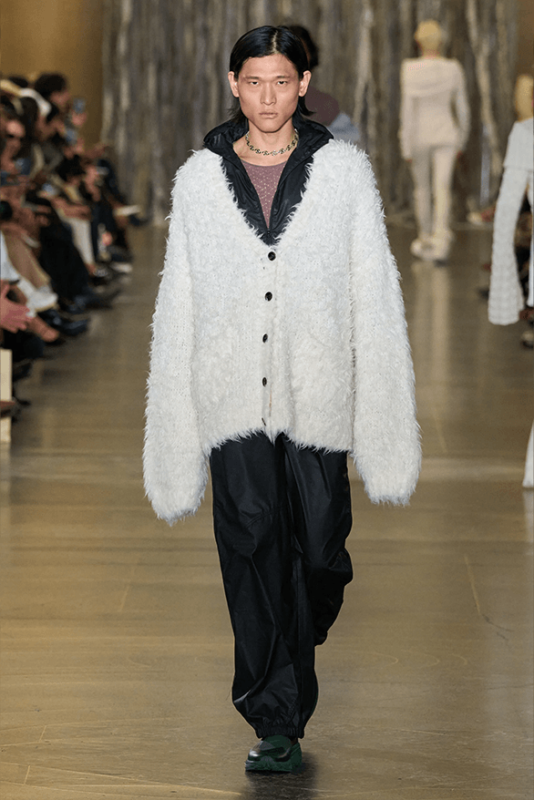 Holzweiler Fall Winter 2024 London Fashion Week menswear womenswear Oslo runway show