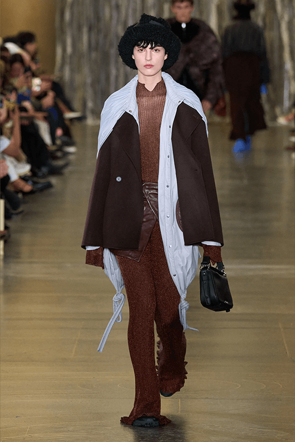 Holzweiler Fall Winter 2024 London Fashion Week menswear womenswear Oslo runway show