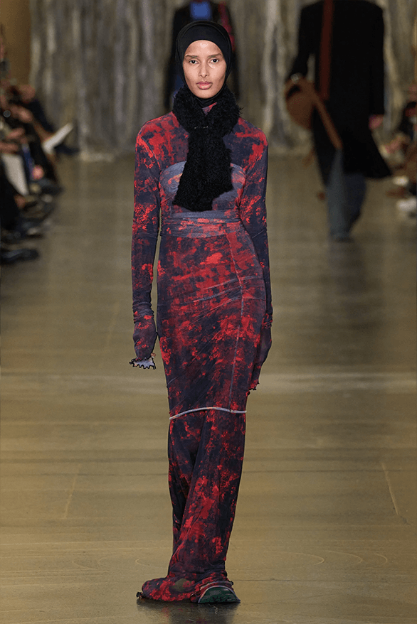 Holzweiler Fall Winter 2024 London Fashion Week menswear womenswear Oslo runway show