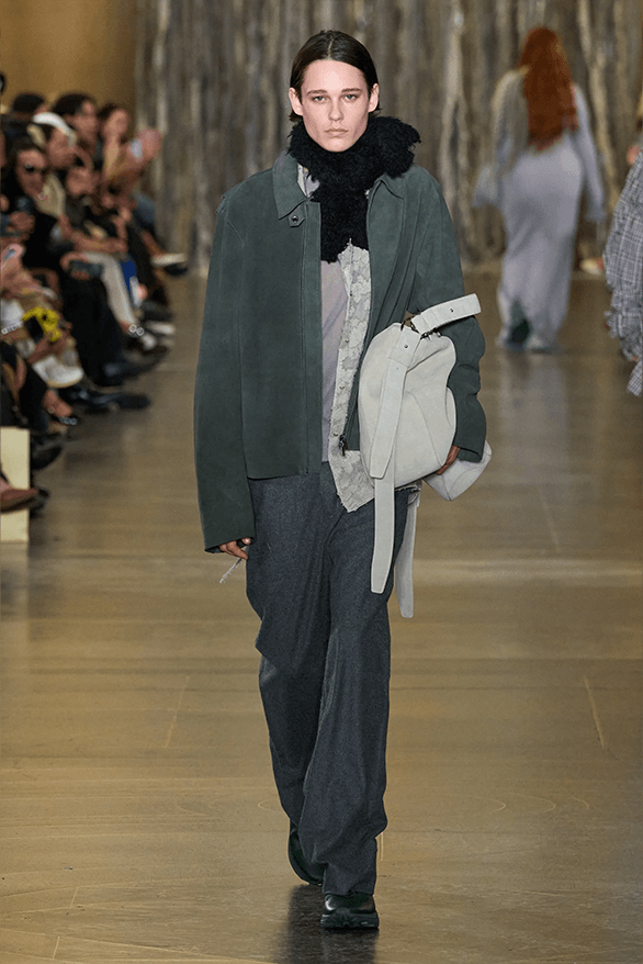 Holzweiler Fall Winter 2024 London Fashion Week menswear womenswear Oslo runway show