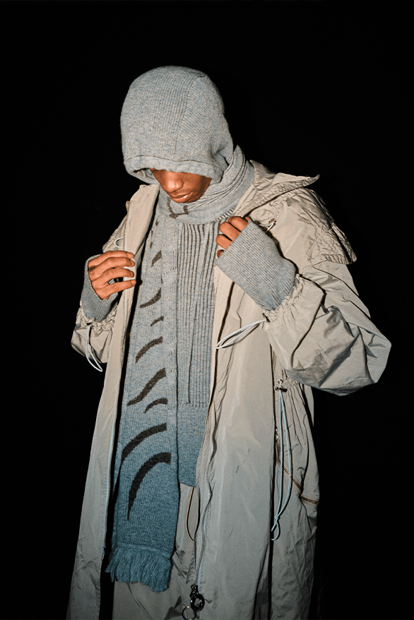 Charlie Constantinou London fashion week fall winter 2024 feature interview menswear womenswear 66north