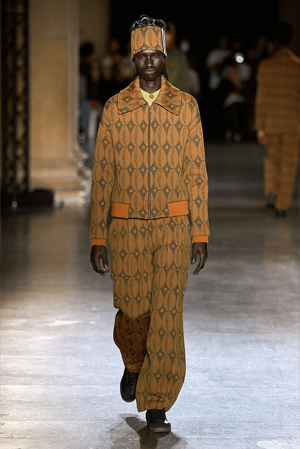 LABRUM Fall Winter 2024 London Fashion Week menswear womenswear runway show Foday Dumbuya Adidas collaboration