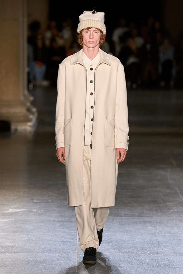 LABRUM Fall Winter 2024 London Fashion Week menswear womenswear runway show Foday Dumbuya Adidas collaboration