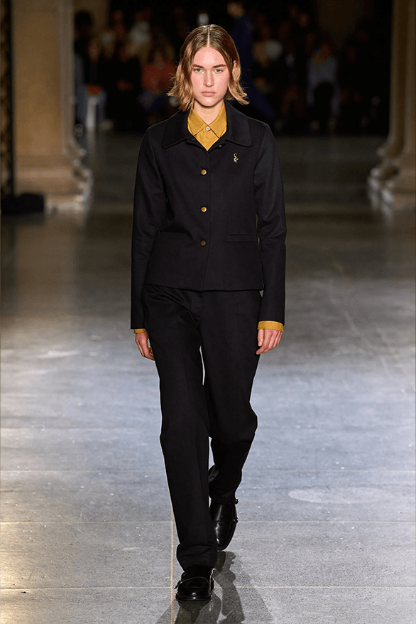 LABRUM Fall Winter 2024 London Fashion Week menswear womenswear runway show Foday Dumbuya Adidas collaboration