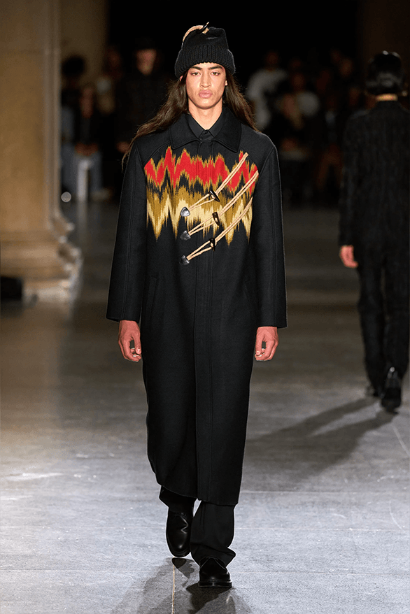 LABRUM Fall Winter 2024 London Fashion Week menswear womenswear runway show Foday Dumbuya Adidas collaboration